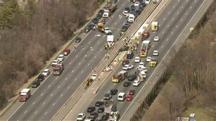 Accidente en Maryland 6 trabajadores de carreteras mueren en zona de