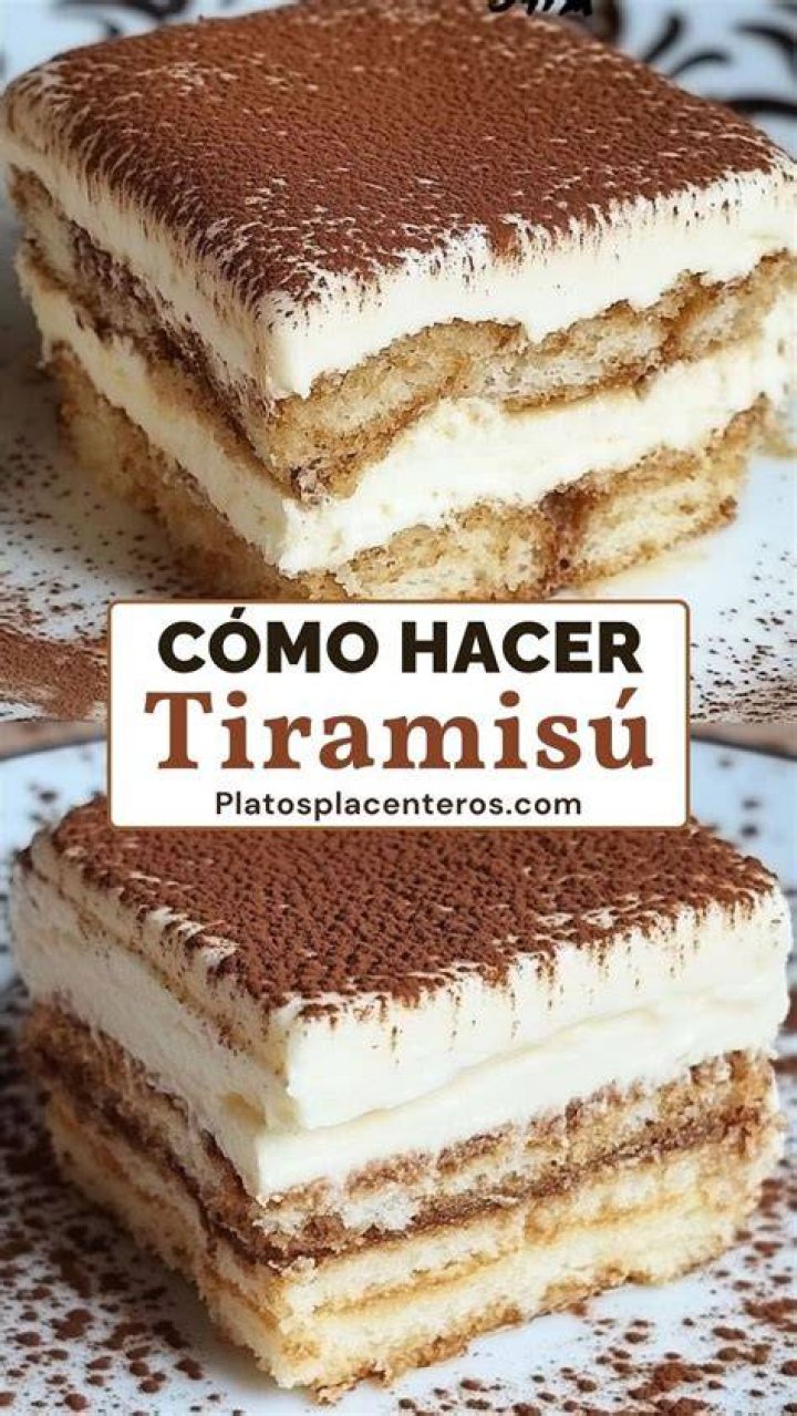 C&oacute;mo Hacer Tiramis&uacute; Original Italiano. Receta PASO a PASO