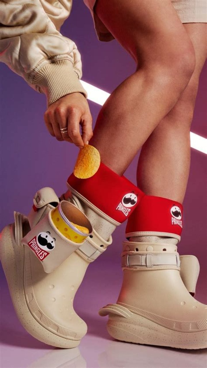 Pringles and Crocs launch flavorful collection Good Morning America