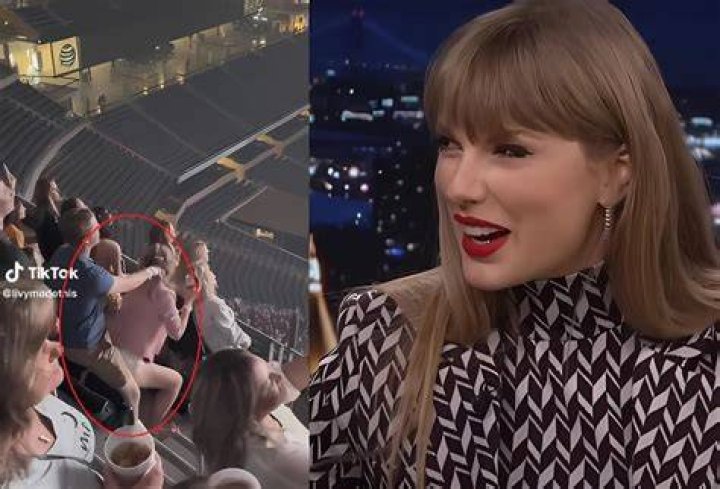 Taylor Swift Fan Twerking on Her Boyfriend During Concert Goes Viral